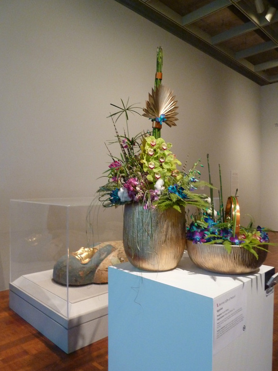 Milwaukee Art Museum Art in Bloom Mummy Coffin + A New Leaf Floral, Inc