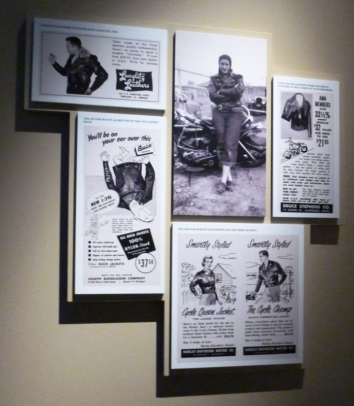 Vintage Motorcycle Jacket Ads, H-D Museum 