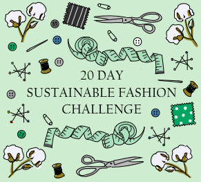 Tortoise & Lady Grey's 20 Day Sustainable Fashion Challenge