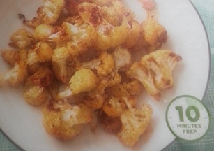 Everyday Food's roasted cauliflower with paprika