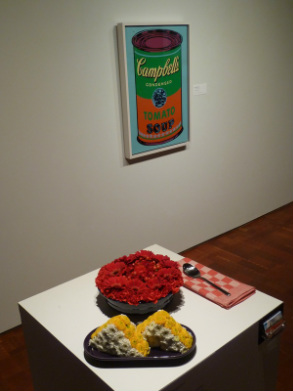 MAM Art in Bloom 2014 - Tulipomania European Flower Market / Campbell's Soup - Andy Warhol